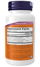 Load image into Gallery viewer, NOW Supplements, UC-II Type II Collagen  - 60 Veg Capsules/Bottle